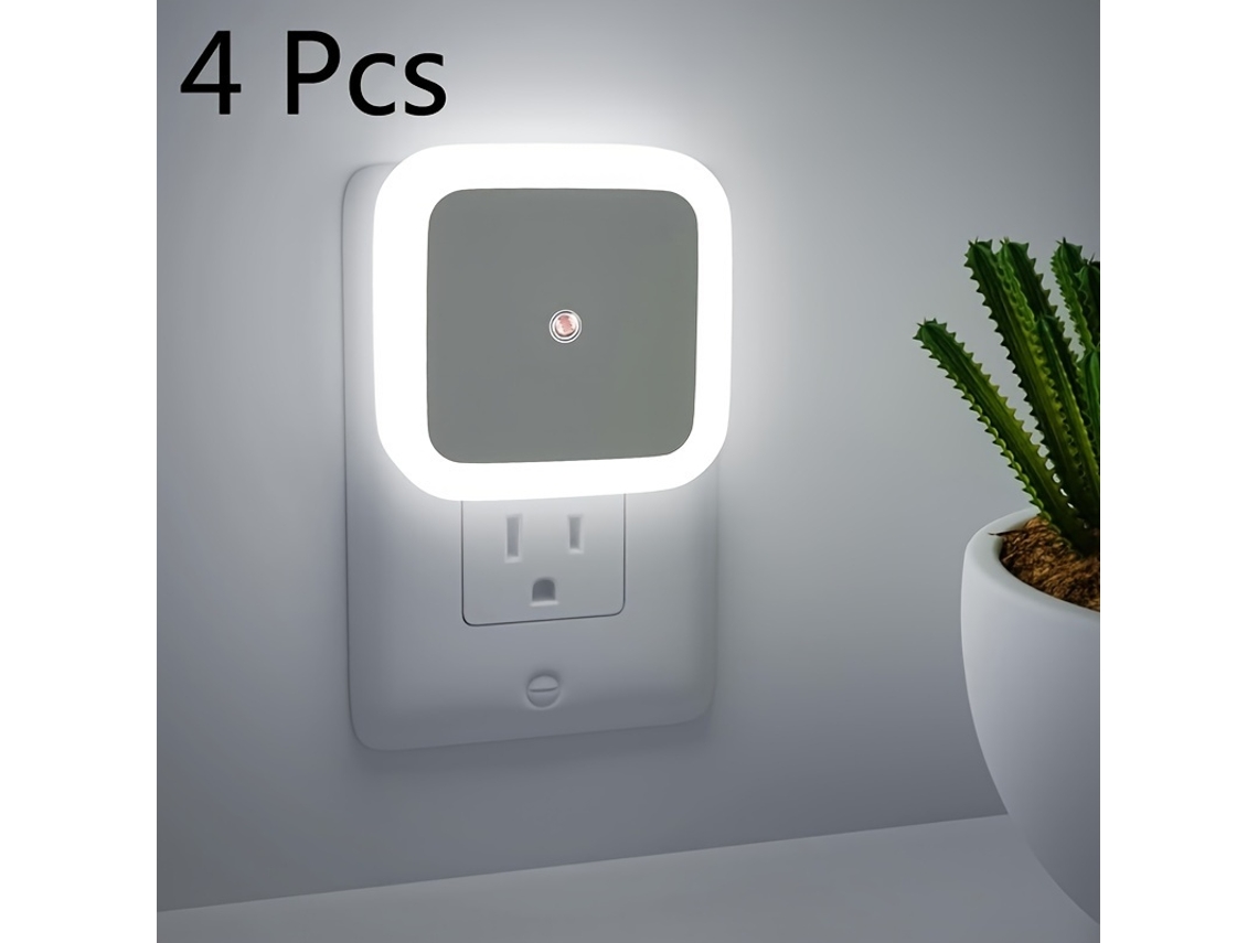 Luz Noturna Led Com Sensor Inteligente E Brilho Regulável Elysve