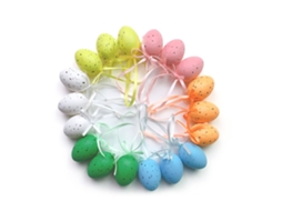 Laxiscreed Pack Com 36 Ovos De Pomba Para Decoração De Páscoa Diy, 3x4cm