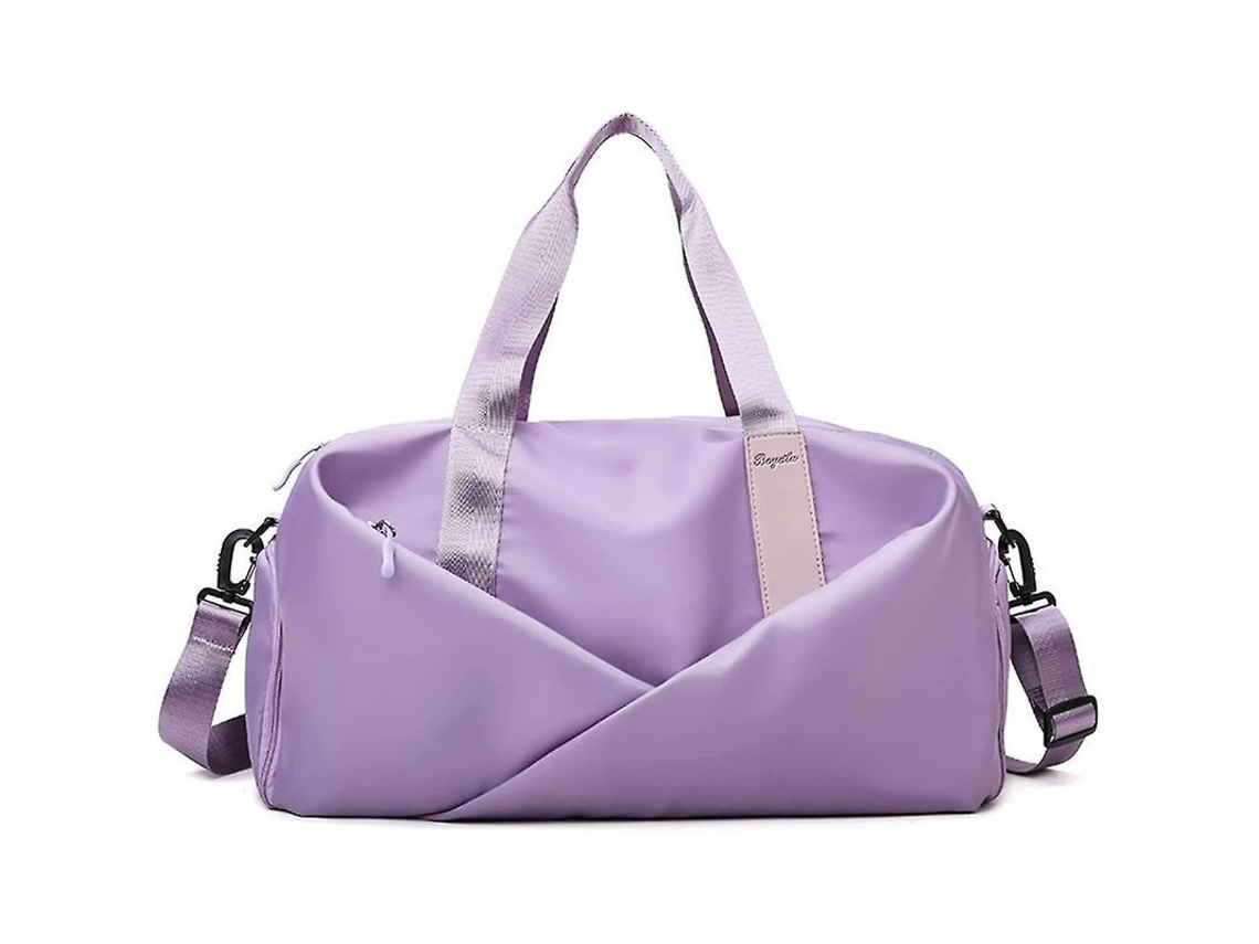 2026 mochila Deportiva de Viaje com Bolsa Úmida e Compartimento para Sapatos para Mulheres e Homens Roxa Tamanho Único