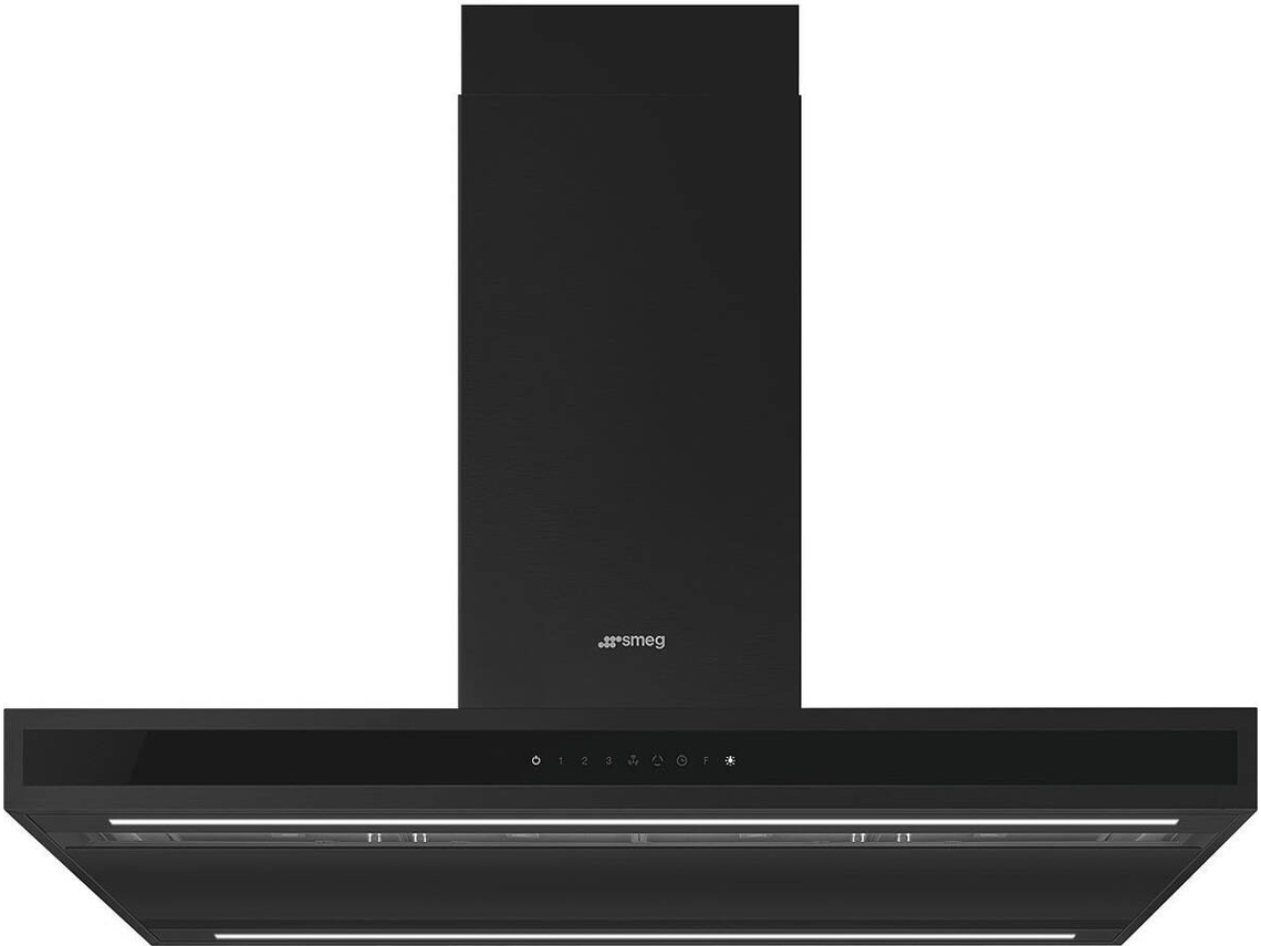 Exaustor SMEG KLTI9L4MB(563 m³/h - 90 cm - Preto Mate)