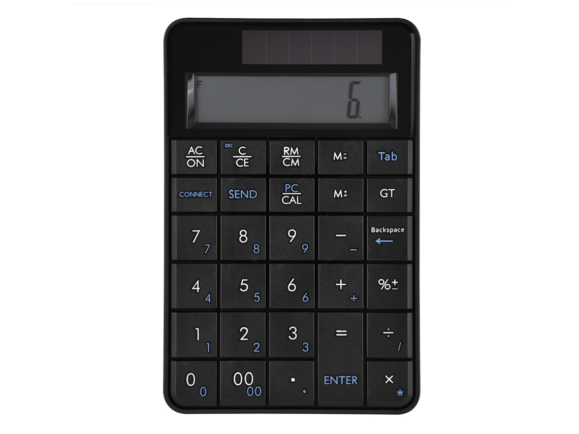 Teclado Numérico Inalámbrico 2 en 1, 29 Teclas, Calculadora, LCD | S/MARCA