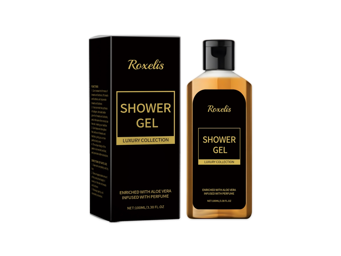 Gel de Duche Roxelis da LAXISCREED, para Homens, Hidrata e Controla Oleosidade