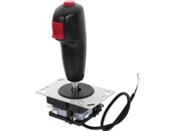Joystick De Jogo Para Voo Com Placa De Microcircuito, Função De Vibração E Manche.
