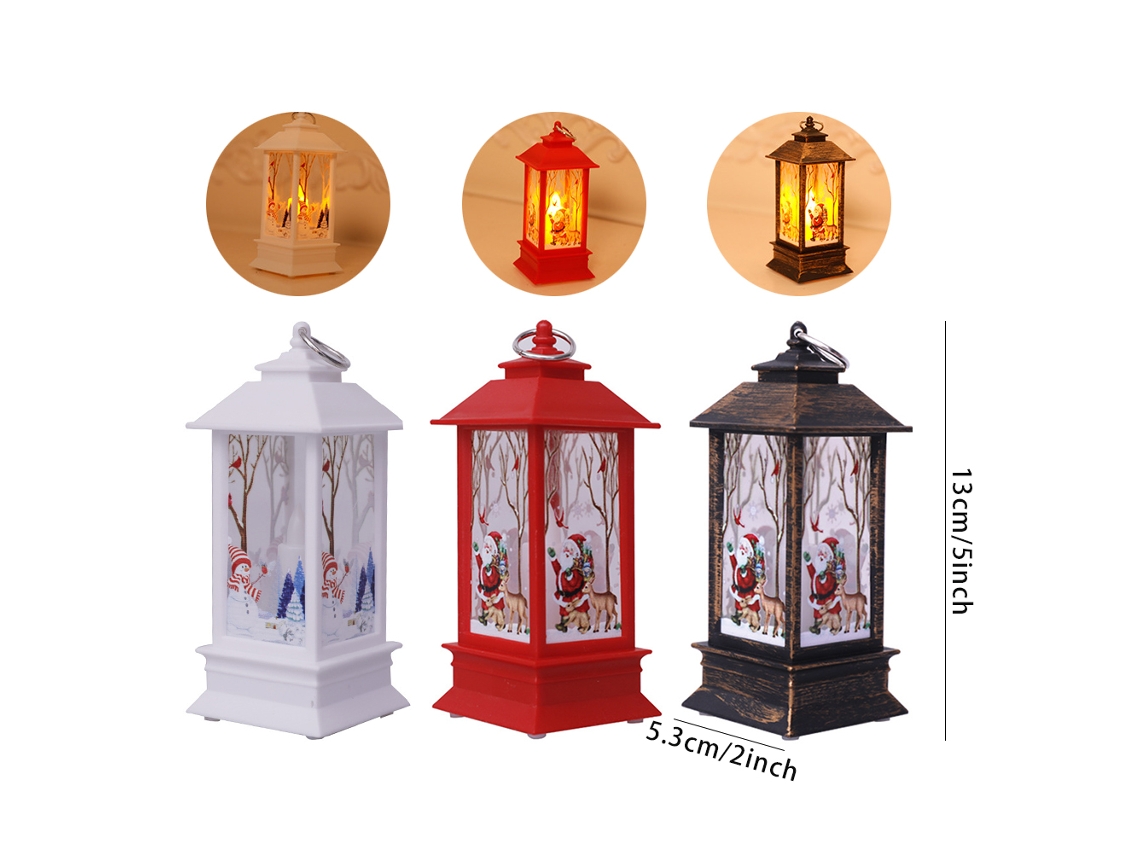 Laxiscreed Ganchos Para Guirlanda De Natal, 20 Peças Em Vermelho Brilhante Para Decoração Fácil E Acessível