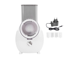 Ralador elétrico de queijo inox multifuncional com 4 lâminas para saladas legumes eu plug | S/MARCA