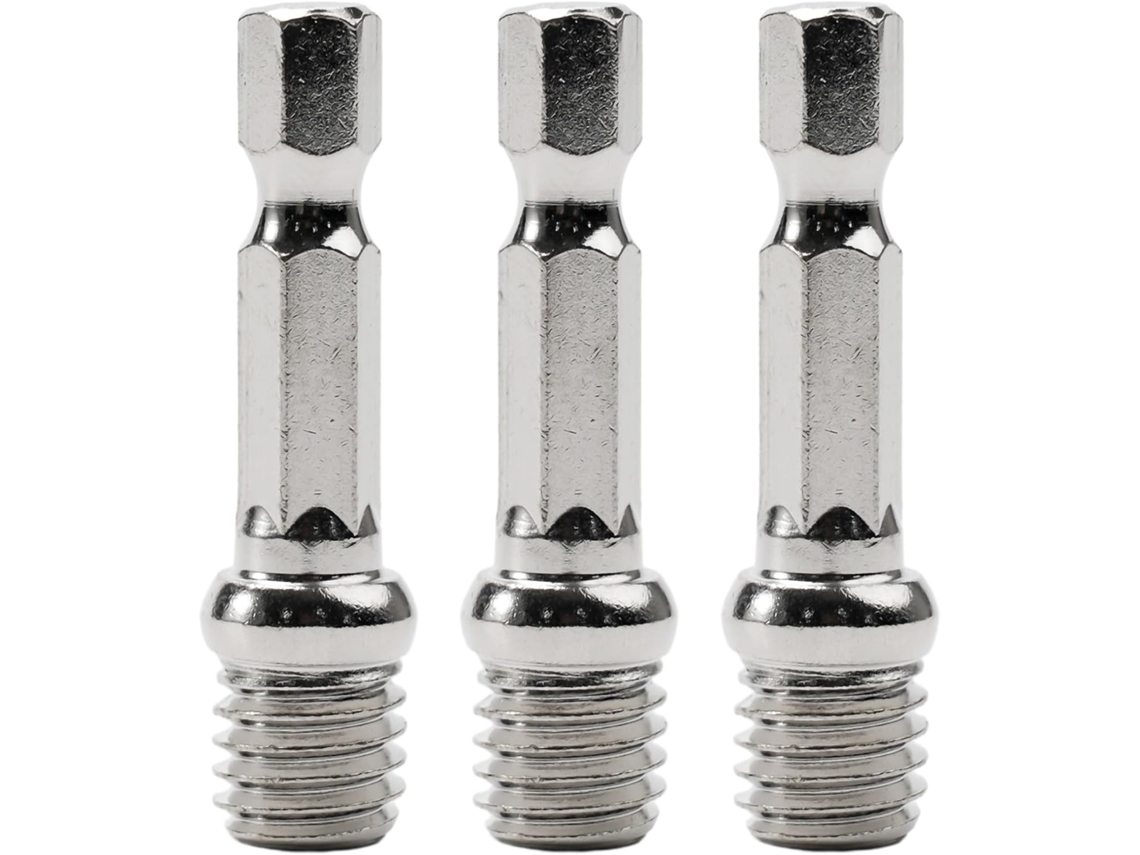 Conjunto De 3 Mandris M10, Discos Com Encaixe 1/4", Lixas E Brocas, Para