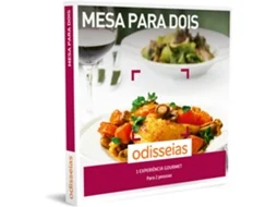 ODISSEIAS Pack Presente - Mesa para Dois | Experiência gourmet para 2 pessoas