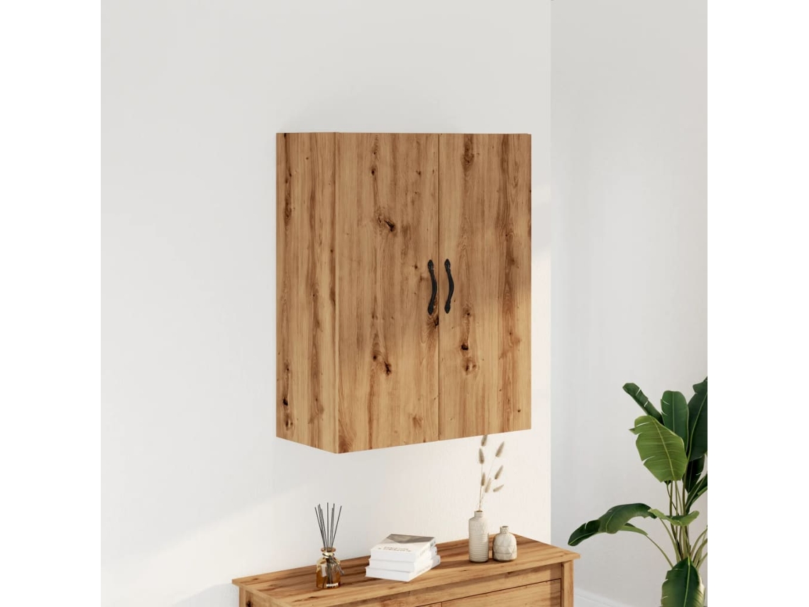 Armario de Pared 69,5x34x90 cm Madera Roble Artesanal Deriv.