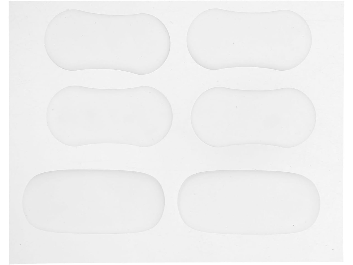 Conjunto De 6-protetores Transparentes Para Móveis Protetor Parede Anticolisão Fita Autoadesiva Absorvente Impacto
