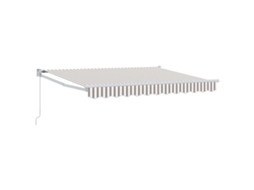 Conjunto 1 Toldo Externo Vidaxl Cinzento-claro Poliéster (3,5 X 2,5 M)