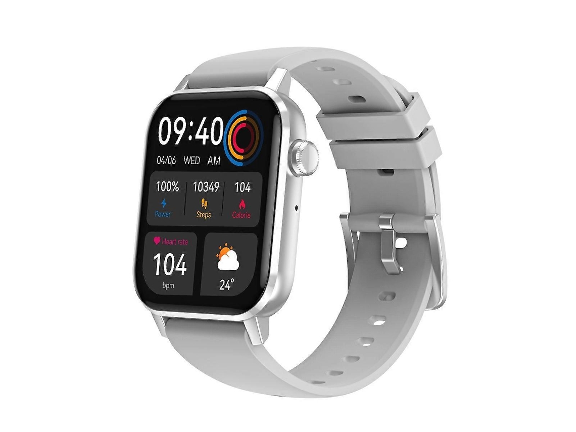 Relógio inteligente multifuncional HD6 de 1,69 polegadas com monitoramento de frequência cardíaca Ly Ebike