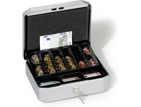 Cofre  Euroboxx Cinzento (283x100x225mm - Metal)