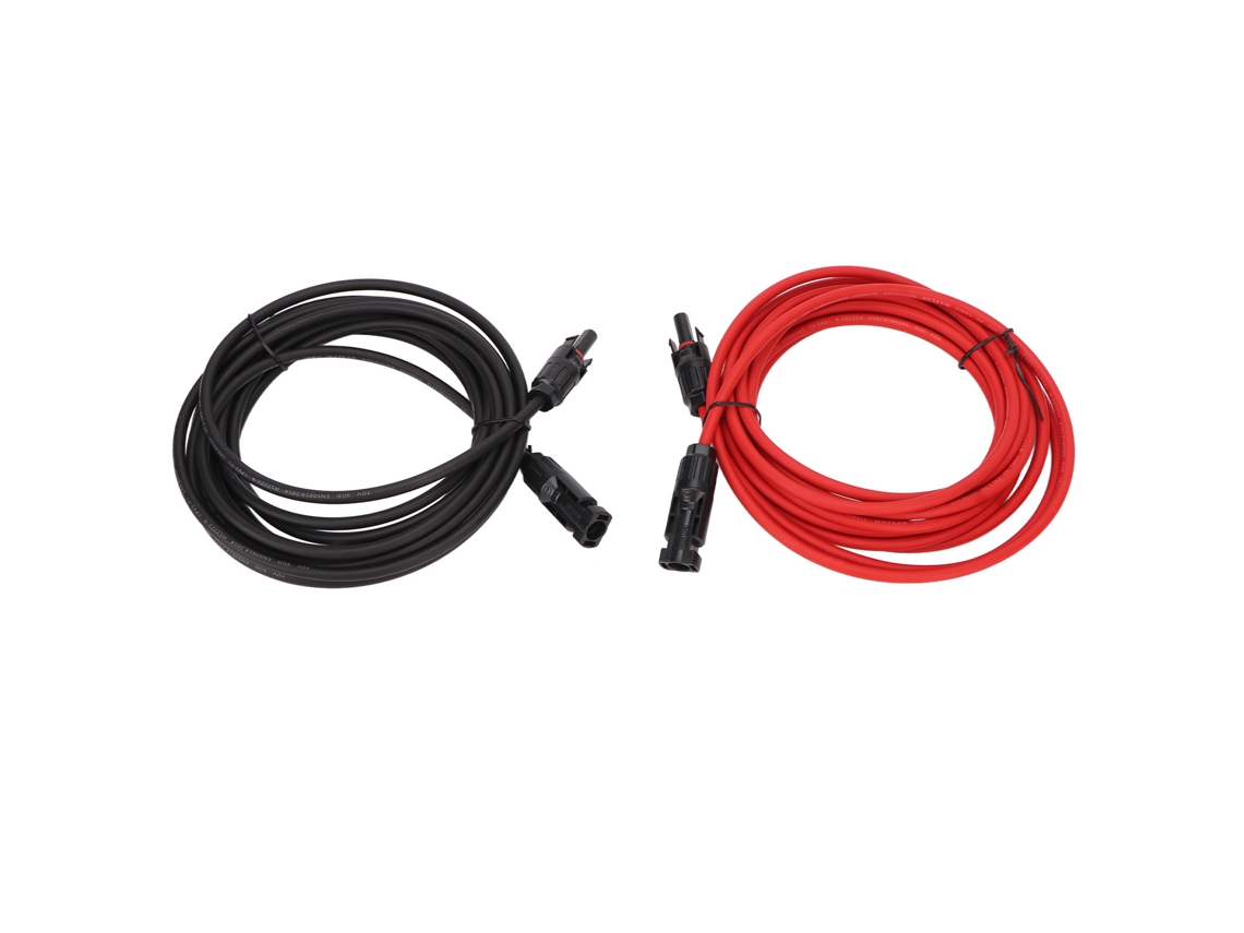 Cabo De Extensão Solar Com Conector 12awg 2m