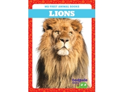 Livro Lions de Natalie Deniston (Inglês - Capa Dura)
