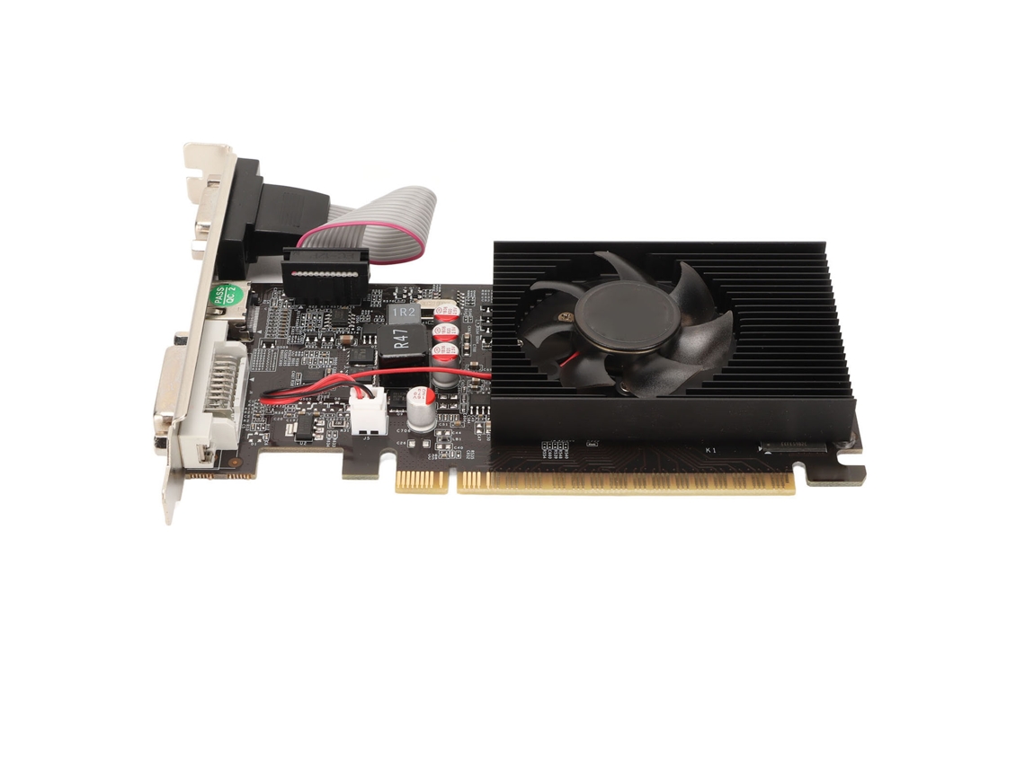 Placa De Vídeo Para Jogos Gt610 1gb Ddr3 64bit Com Dvi Vga Hdmi E Cooler