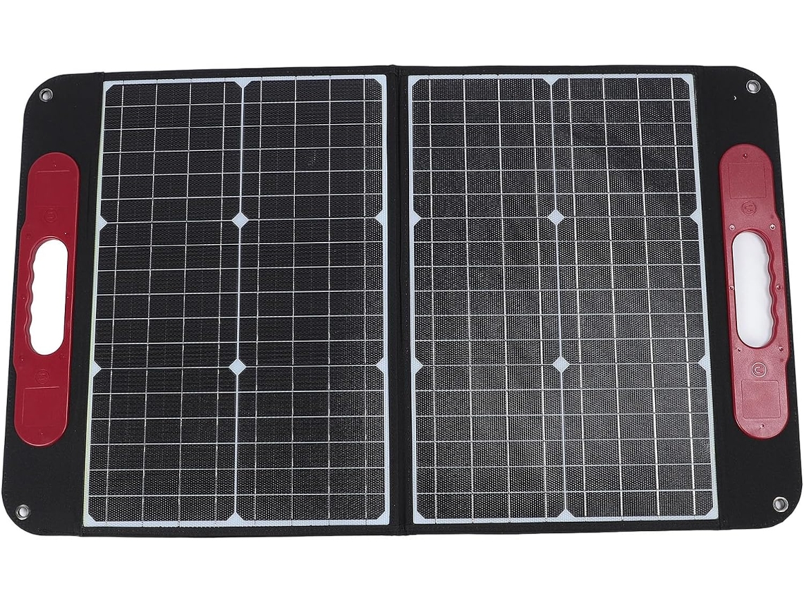Carregador De Camping Com Painel Solar Flexível