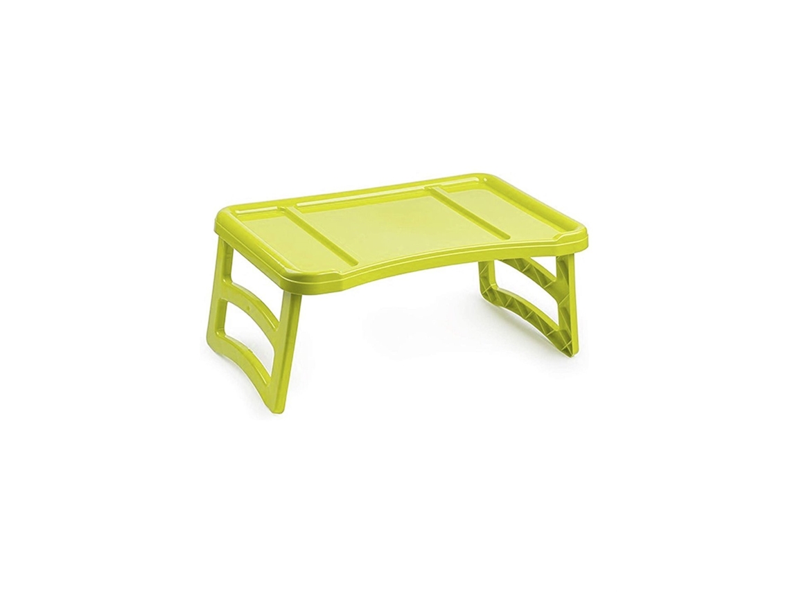 Jardin202 - Bandeja Plegable De Plástico - Bandeja De Cama Portátil | Mesa Multiuso - Mesa Auxiliar Para Salón Verde |  (verde)