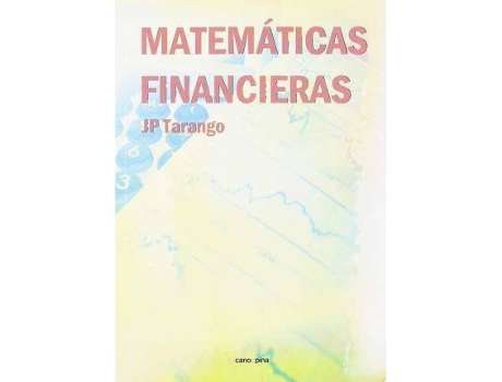 Livro Matemáticas financieras de Tarango Julián, José Pedro (Espanhol)