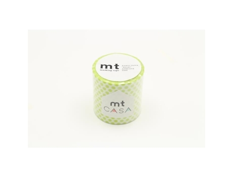Fita adesiva - MASKING TAPE (MT) - CASA POIS verde anis - ponto lima