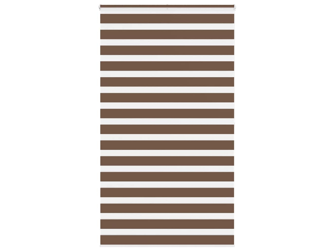 Zebra Blind, Zebra Blinds Vidaxl Marrom Poliéster (120 X 200 Cm)