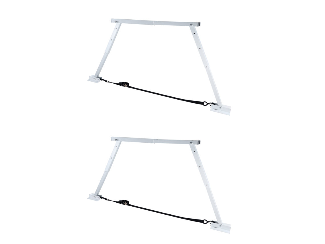 Estabilizador Universal de Para choques, para Autocaravanas, Reboques e Semirreboques, Compacto Dobrável, Altura Ajustável 304,8 a 711,2 Mm, 2