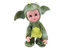 Boneca Bebê Dinossauro Móvel Cantando com Rabo Mexendo