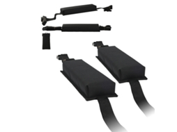Almofadas Universais para Bagageiro de Carro 39,37 Cm Macias Teto Carga 80 Kg com Bolsa Armazenamento Portátil Canoas, Caiaque, Pranchas Snowboard