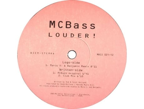 Vinil Louder!, Mc Bass Mobizz Recordings