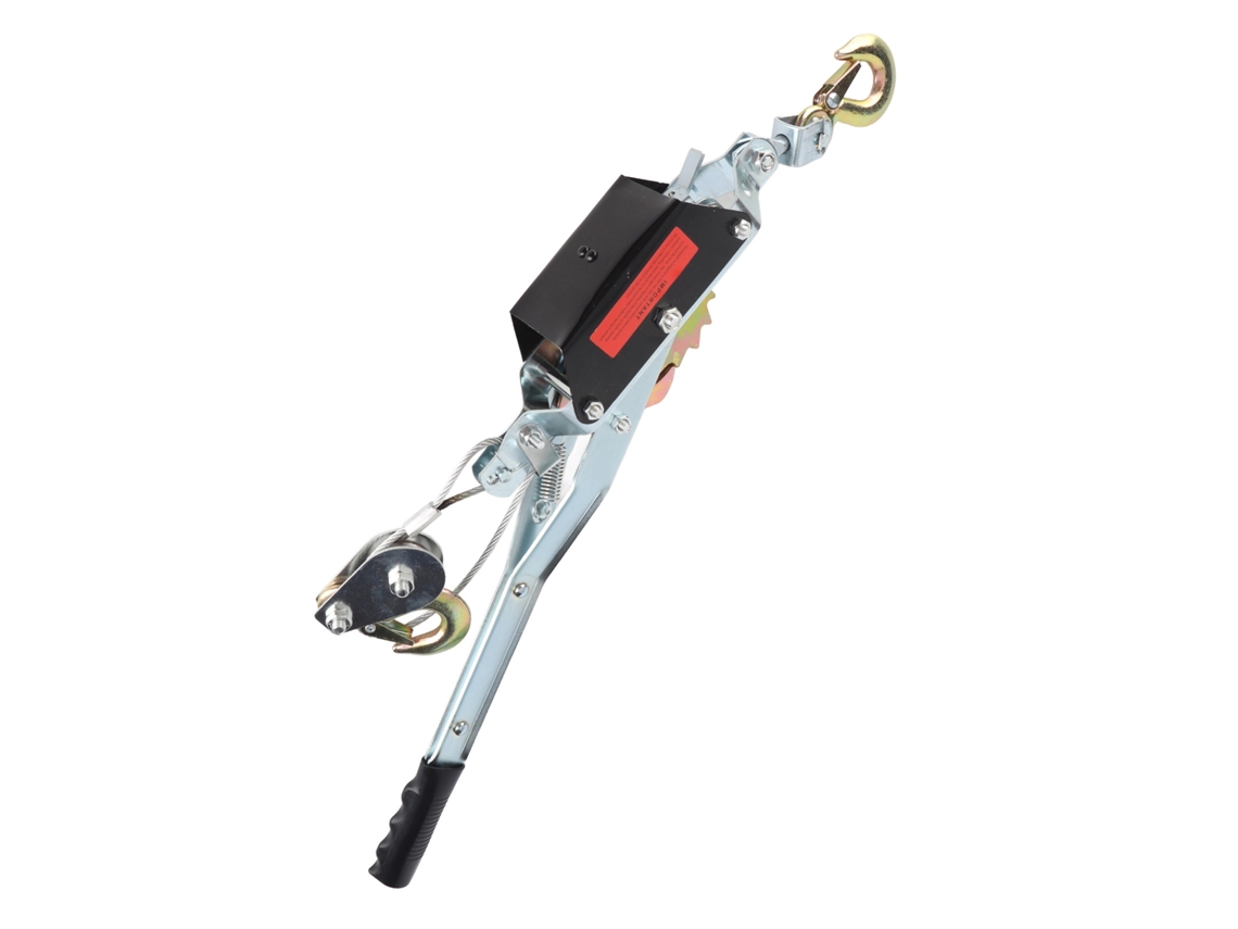 Laxiscreed Rope Puller Em A3 Steel Com Engrenagem Dupla Anti-reverso Para Trabalho Pesado