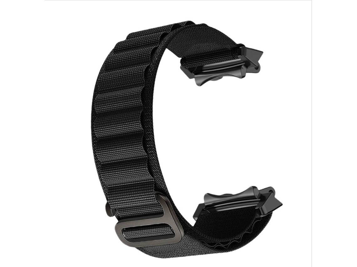 Compatível com pulseira de nylon para Amazfit T-Rex 2 Black Inf