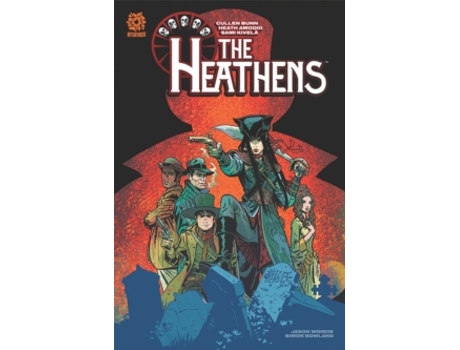 Livro Heathens de Cullen Bunn e Heath Amodio (Inglês)