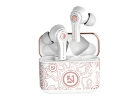 Auriculares Sem Ts Tws Stereo Hearfails Compatíveis Android AUJEZON Bluetooth Branco