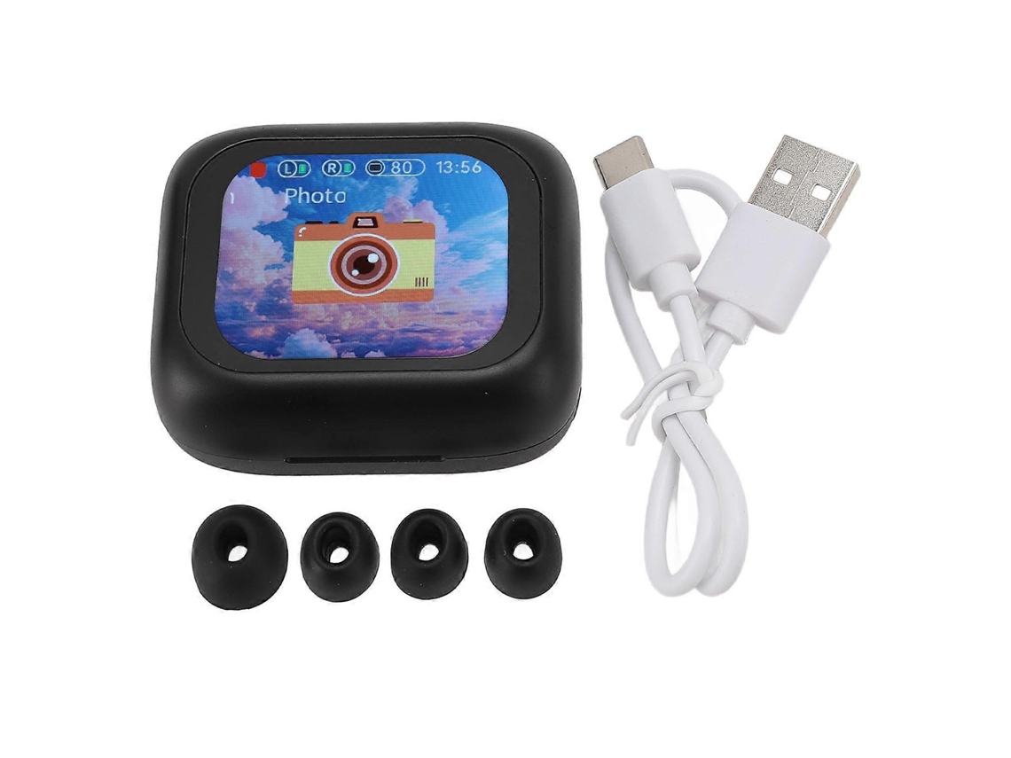 Fones De Ouvido Bluetooth Sem Fio Ancenc Com Cancelamento De Ruído E Tela Colorida Inteligente Com Controle De Toque Ly Ebike