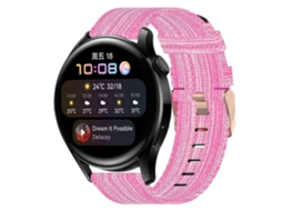 Pulseira De Nylon Trançado De 22 Mm Para Huawei Watch 3