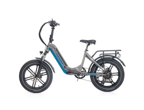 Romer Pro 20 Bicicleta Elétrica Todo O Terreno Com Pneus Largos, Motor Bafang De 250 W, Bateria De 48 V E 15 Ah Jobobike