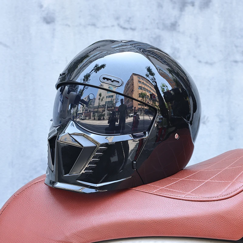 (m) Capacete Combinado 2 Em 1 Unissex, Material Abs, Certificado Dot