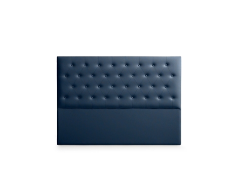 Cabeceira MOONIA Estofada Ferrara Pele Sintética 130 X 120 X 8 cm