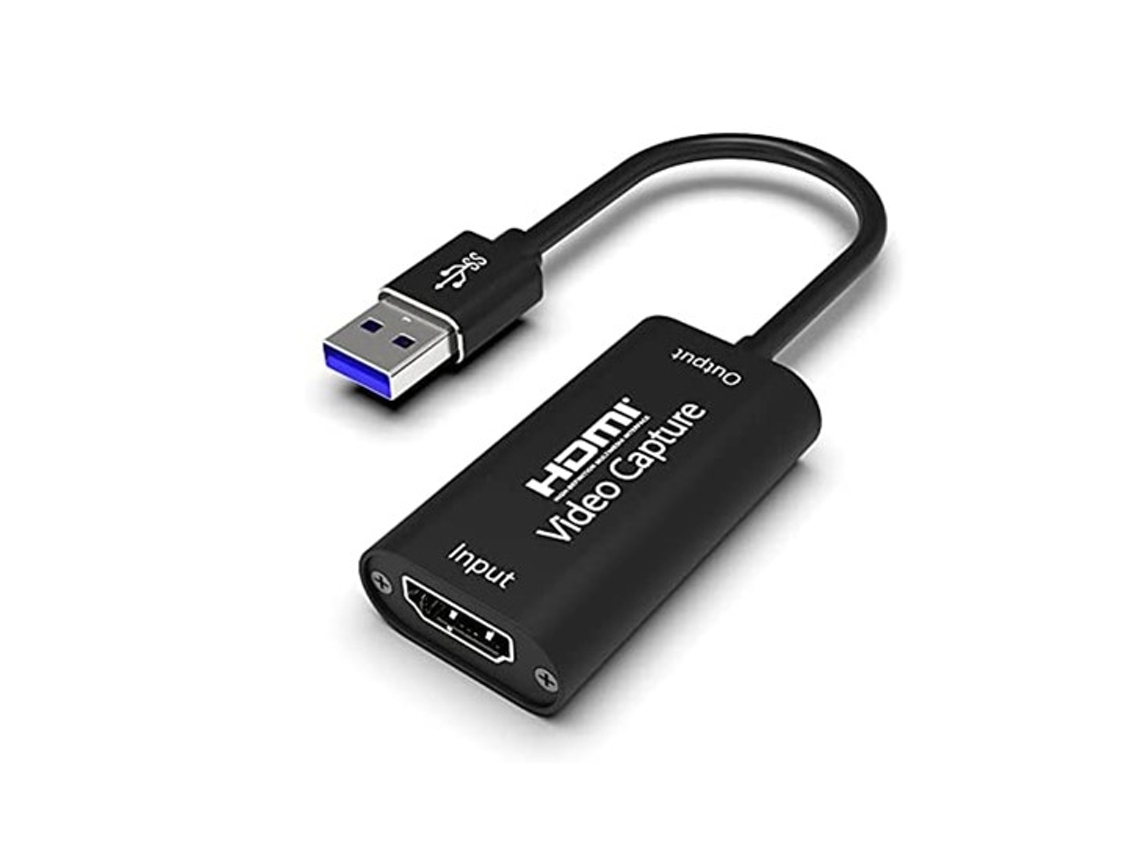 Placa de Captura Hdmi para Usb 2.0 Atyulnm Hdmi1213-Y28 Preto ATYULNM