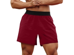 Bermudas Esportivas Business, Cintura Elástica, Bolso, Loop, Seco Rápido | S/MARCA