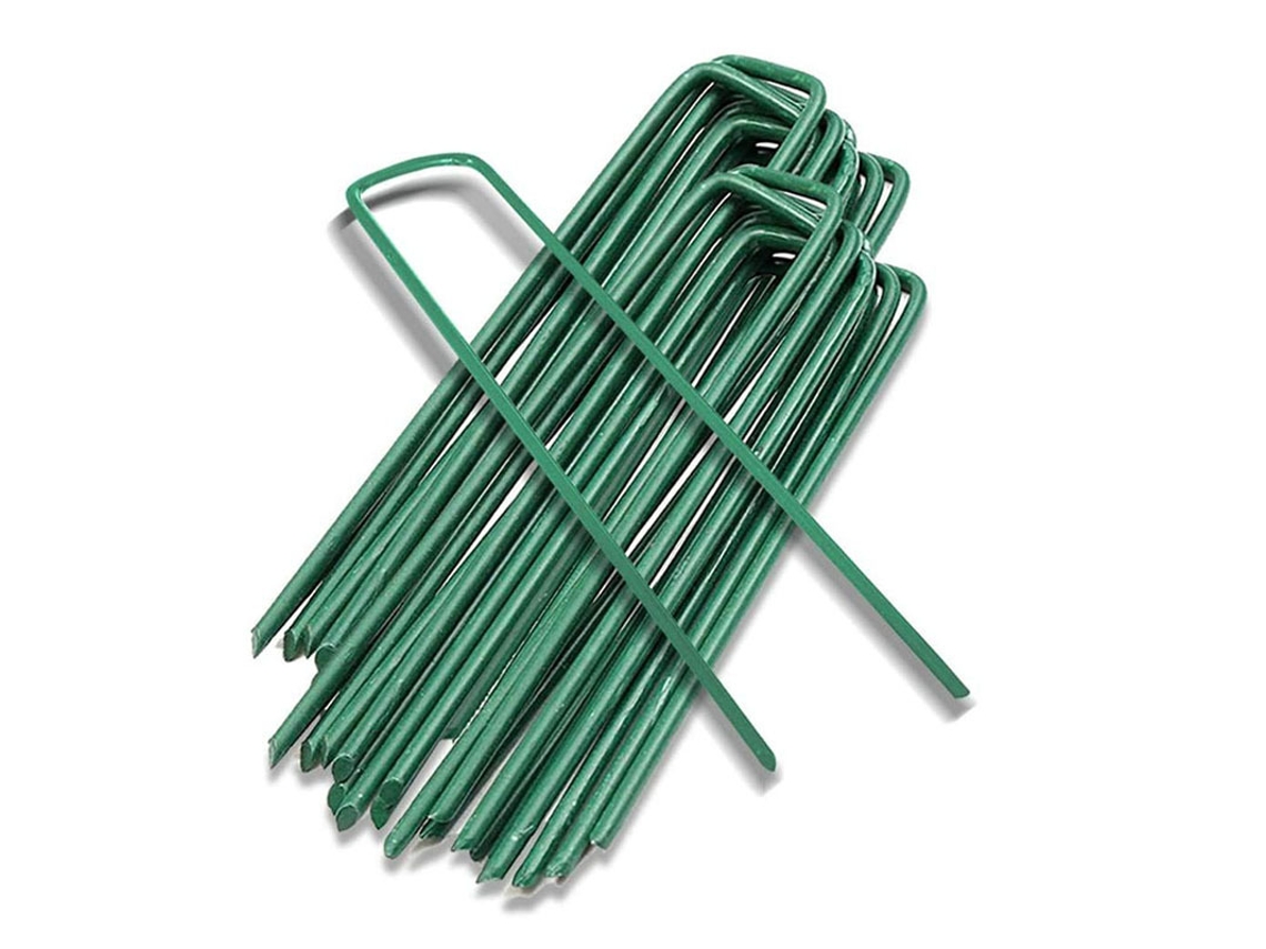 Estacas de aço em U para jardim AQUAFORGE (20 Un)