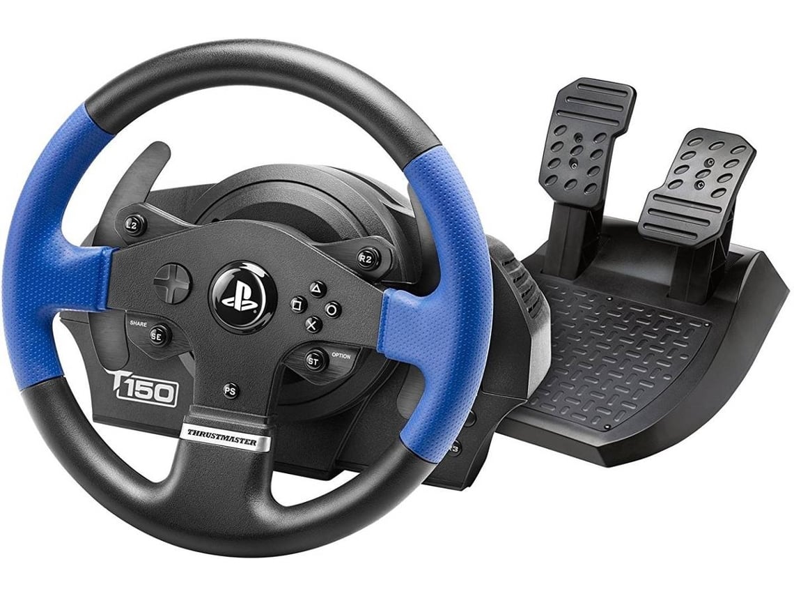 Volante + Pedais THRUSTMASTER T150RS (PS4 / PS3 / PC - Preto)