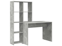 Mesa Cinzento 138,5 X 55 X 143 Cm Madeira Processada MAISON EXCLUSIVE