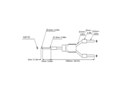 Laxiscreed Sensor Fotônico De Fibra Refletiva, Alcance 0-46mm, Diâmetro 2mm Para Medição Precisa