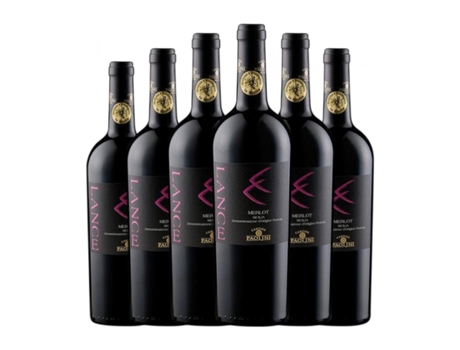 Vinho PAOLINI Lance Merlot Sicilia (0.75 L - 6 Unidades)