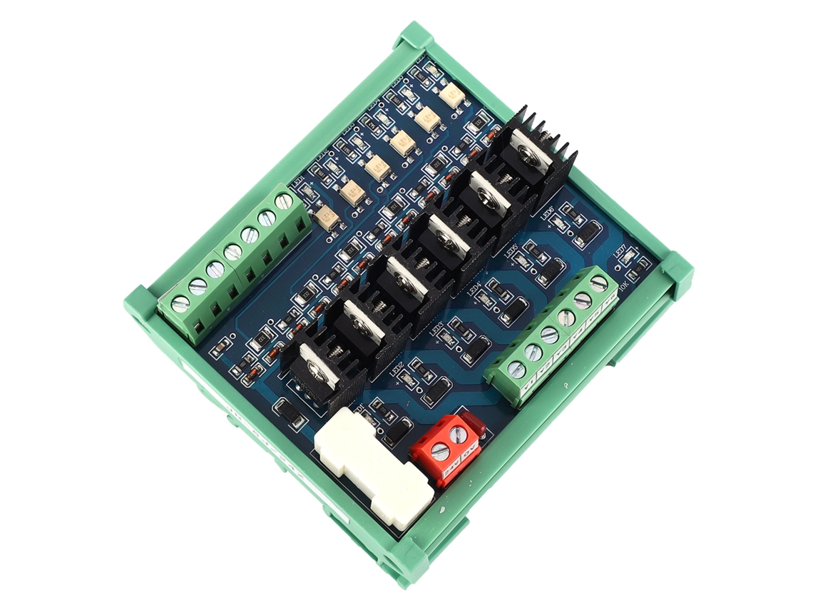 Placa de Potência Amplificador Dc Plc 6 Canais Transístor