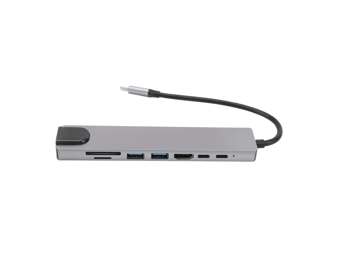 Dock LAXISCREED 8 em 1 Hdmi 4k Pd 87w