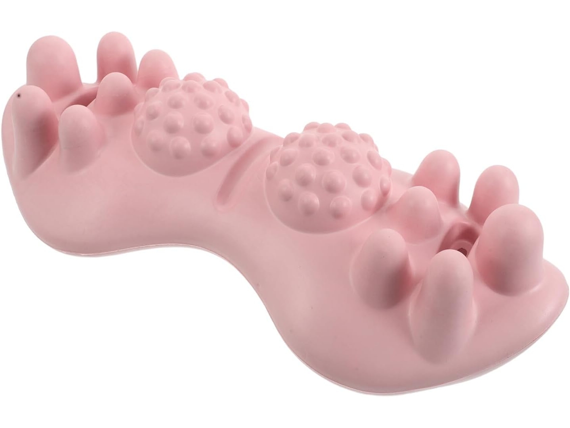 Almofada de Massagem para Pescoço e Costas com Estrutura em Eva. Portátil Apoio O, Ideal CHABERLU