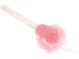 Lurelia Escova De Silicone Para Banho De Cuidado Corporal, Silicone Macio, Cabo Longo E Cerdas Macias, Banho Relaxante Prático
