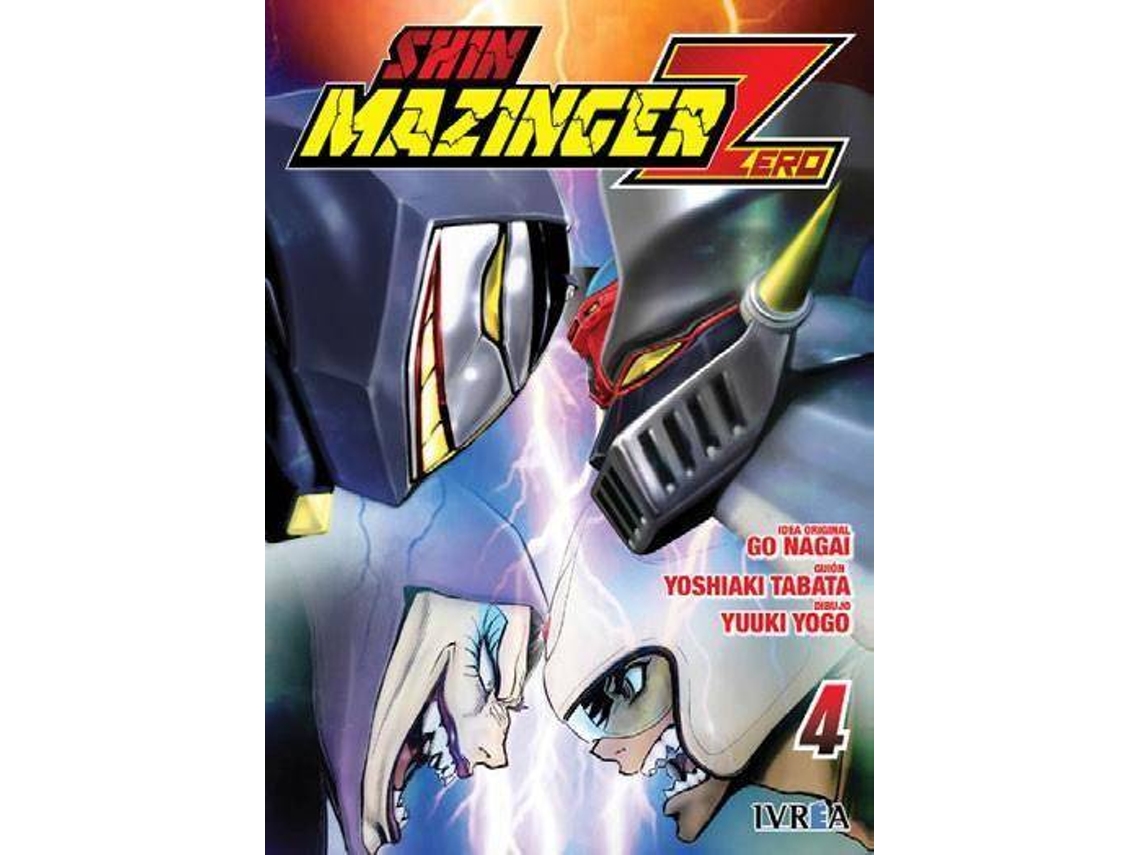 Livro Shin Mazinger Zero 4 de Yoshiaki Tabata (Espanhol)