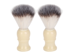 2pcs Jabón Y Cepillo De Barbilla Para Cuidado Masculino
